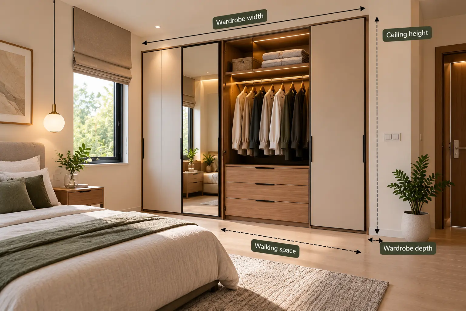 Modern Bedroom Wardrobe Guide 